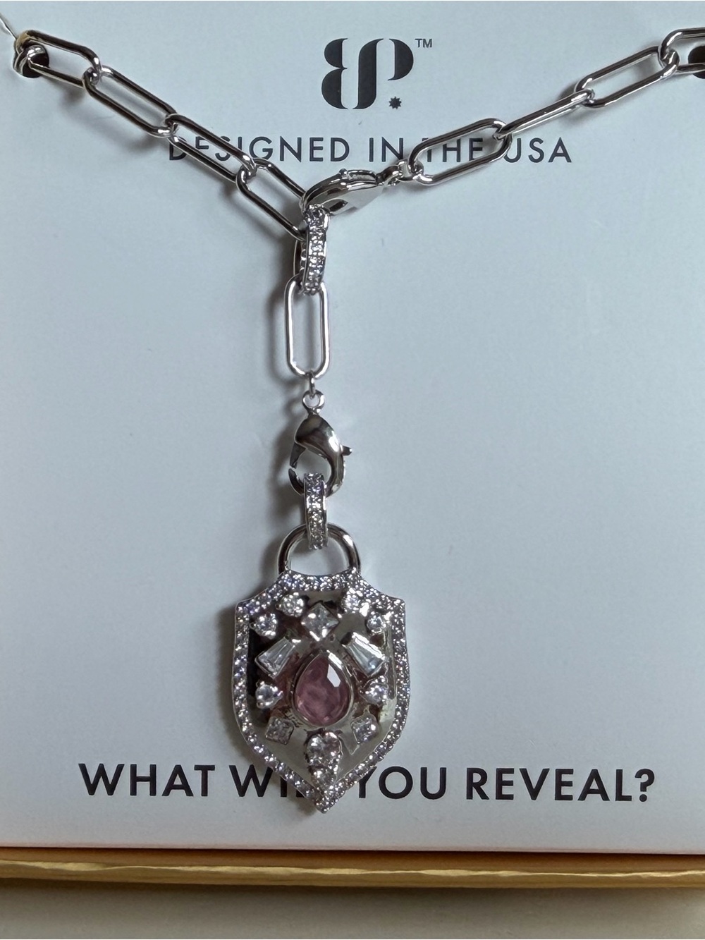*NEW* EXCLUSIVE GEM SOCIETY PENDANT by Bomb Party NK91009